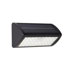 LED-solcellelampe til væg 67422BK-PIR, bevægelsessensor