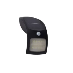 LED-solcellelampe til væg 67420BK-PIR, bevægelsessensor