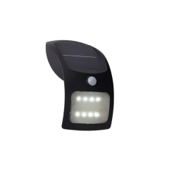 LED-solcellelampe til væg 67420BK-PIR, bevægelsessensor