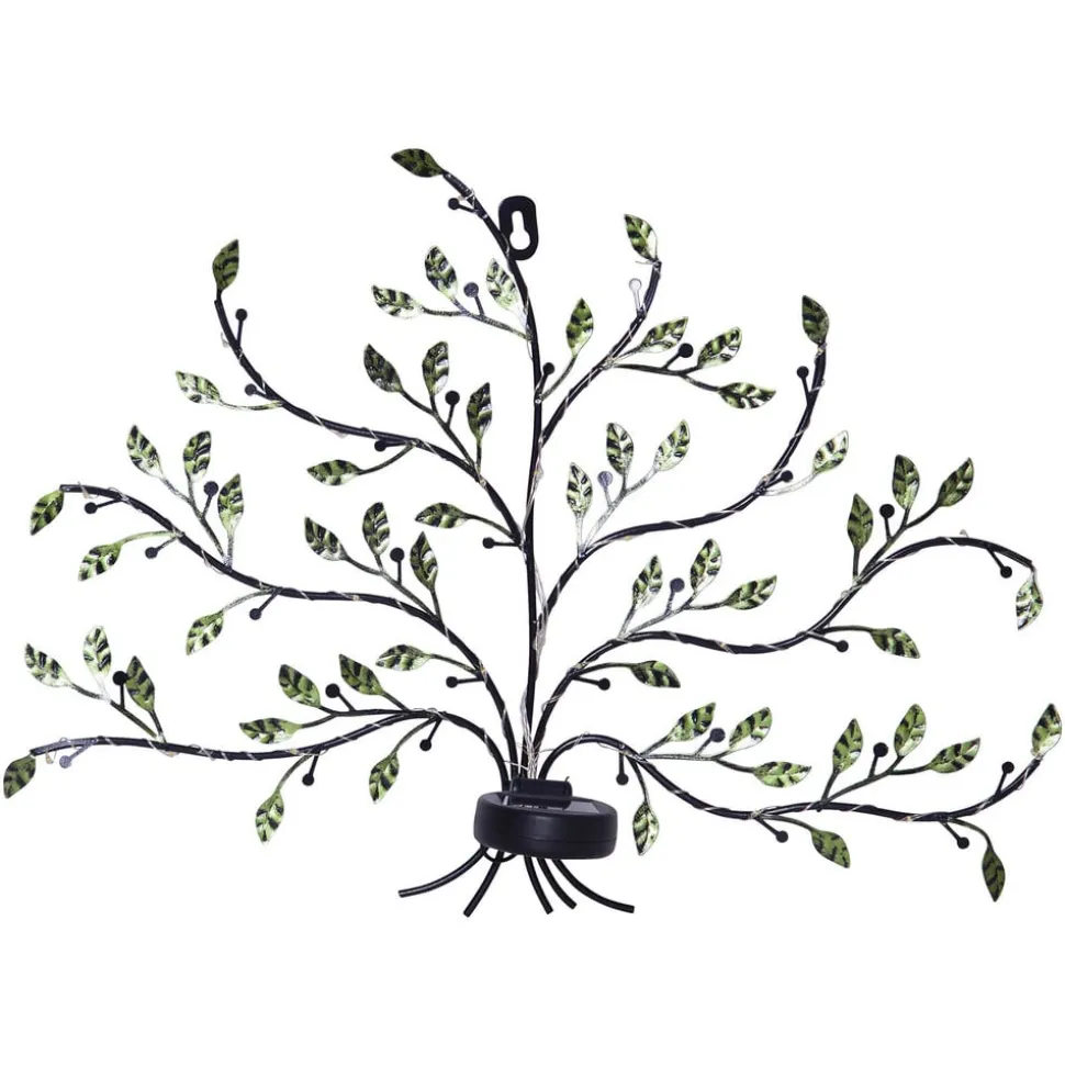 LED-solcellelampe Tree of life