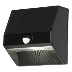 LED-solcellelampe Wally med opad- og downlight