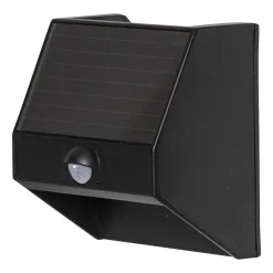 LED-solcellelampe Wally med opad- og downlight