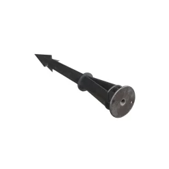 LED-solcellepullerter Pilastro, sensor, jordspyd