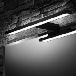 LED-spejlbelysning Dun Brilo, IP44, bredde 30 cm