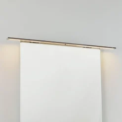 LED-spejlbelysning Espelho 80 cm krom 3.000 K