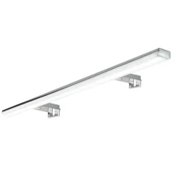 LED-spejlbelysning Pandora, krom, bredde 80,8 cm