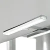 LED-spejlbelysning Pandora, krom, bredde 20,8 cm
