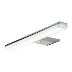 LED-spejlbelysning Pandora, krom, bredde 20,8 cm