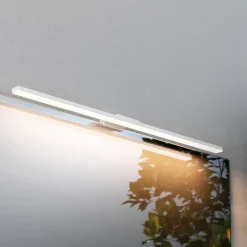 LED-spejlbelysning Triga, IP44, hvid, 60 cm, 4.000K