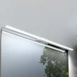 LED-spejlbelysning Triga, IP44, hvid, 80 cm, 4.000K