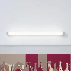 512 LED-spejllampe, 3.000 K, 35 cm, hvid