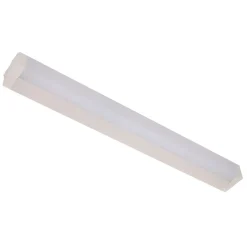 512 LED-spejllampe, 3.000 K, 35 cm, hvid