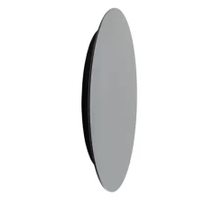 LED-spejl Ring L, Ø 39 cm, glas, varmhvid