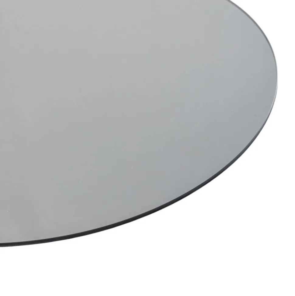 LED-spejl Ring L, Ø 39 cm, glas, varmhvid