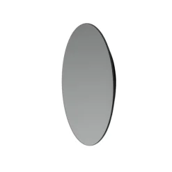 LED-spejl Ring M, Ø 29 cm, glas, varmhvid