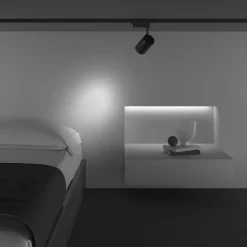 LED-spotlight Vuoro Unity, sort, 4.000 K, 10 W, 1-faset