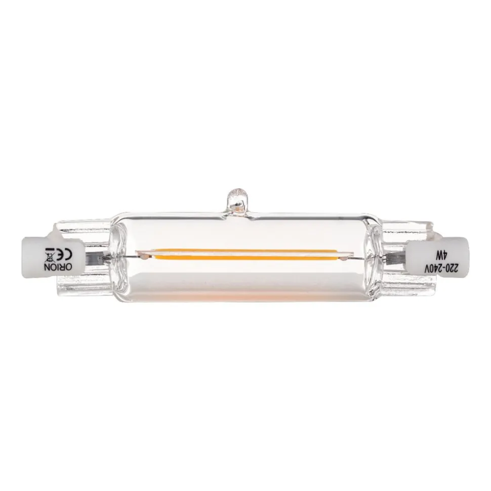 LED-stav R7s 78 mm 4 W 3.000 K klar