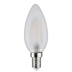 LED stearinlyspære E14 4,5W 2.700K mat