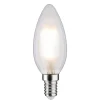 LED stearinlyspære E14 5W 2.700K mat dæmpbar