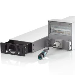 LED-stibelysning Mimik 10 Post 600 grå 3.000K
