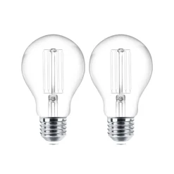 LED-trådpære E27 sæt med 2 stk. 4W 470 lm klar 2.700K
