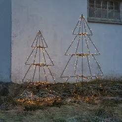 LED udendørs dekoration Light Tree Foldy, højde 135 cm