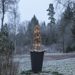 LED udendørs dekoration Light Tree Foldy, højde 90 cm