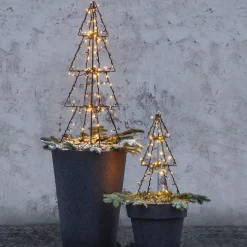 LED udendørs dekoration Light Tree Foldy, højde 90 cm