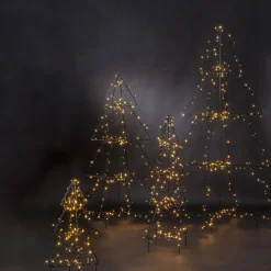 LED udendørs dekoration Light Tree Foldy, højde 90 cm