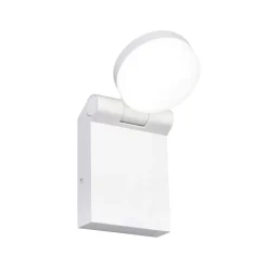 LED udendørs væglampe Adour, mat hvid, kipbar, CCT, IP44