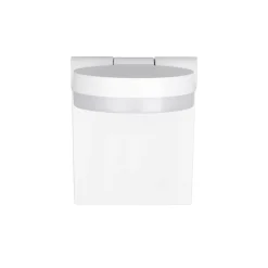 LED udendørs væglampe Adour, mat hvid, kipbar, CCT, IP44