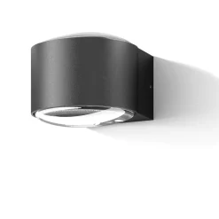 LED udendørs væglampe CMD 9029 med glaslinser