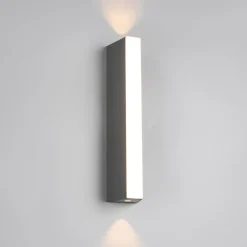 LED udendørs væglampe Marne, højde 30 cm, up- og downlight