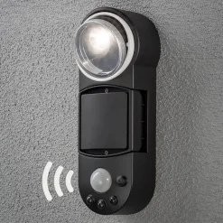 LED udendørs væglampe Prato batteridrevet, 10 cm