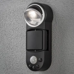 LED udendørs væglampe Prato batteridrevet, 10 cm