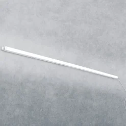 LED-underskabsbelysning Sally, længde 87,7 cm, 14 W, T5, opal