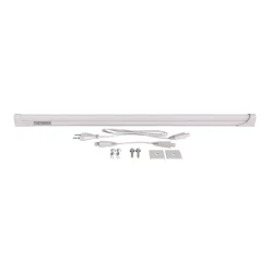 LED underskabslampe Hebe, hvid, længde 57 cm