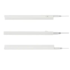 LED underskabslampe Hephaistos, hvid, længde 31 cm
