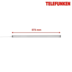 LED-underskabslampe Zeus, længde 57 cm