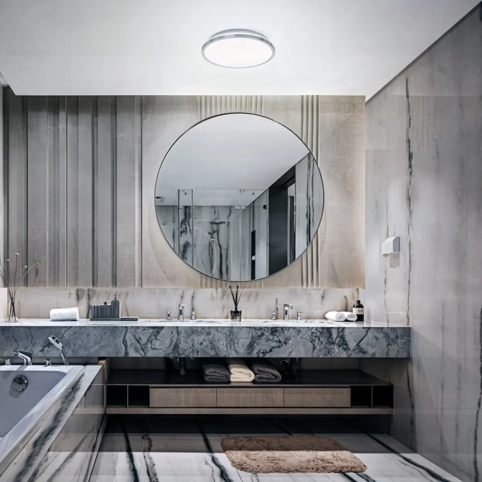LEDVANCE Bathroom Ceiling LED-loftlampe, krom