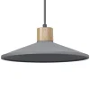 LEDVANCE Concrete Wood hængelampe, Ø 32 cm, beton, grå