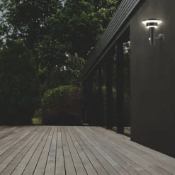 LEDVANCE Endura Solar Double Circle væg sort