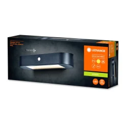 LEDVANCE Endura Style Solar Oval væglampe 3.000 K