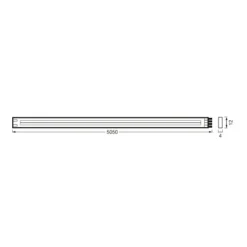 LEDVANCE Flex COB LED-strip IP44 3.000K, 5,05 m