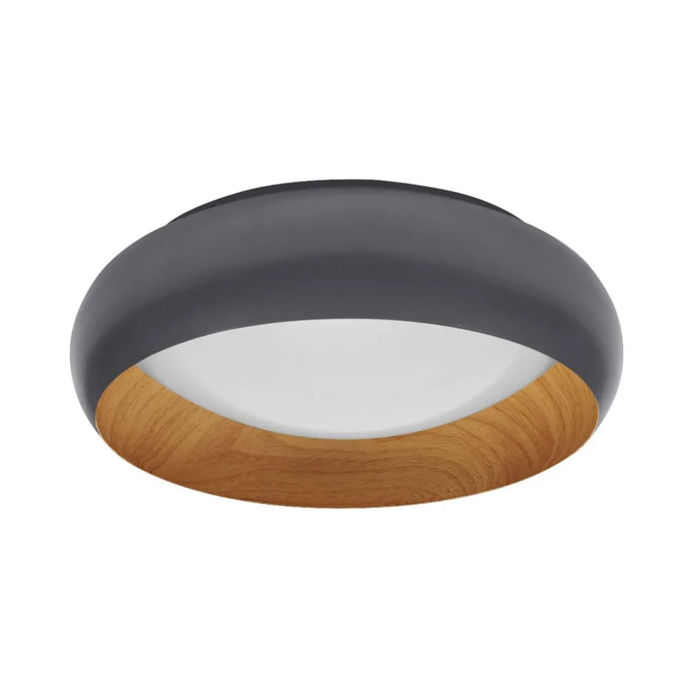 LEDVANCE LED-loftlampe Orbis Livia Ø 30 cm, grå, metal
