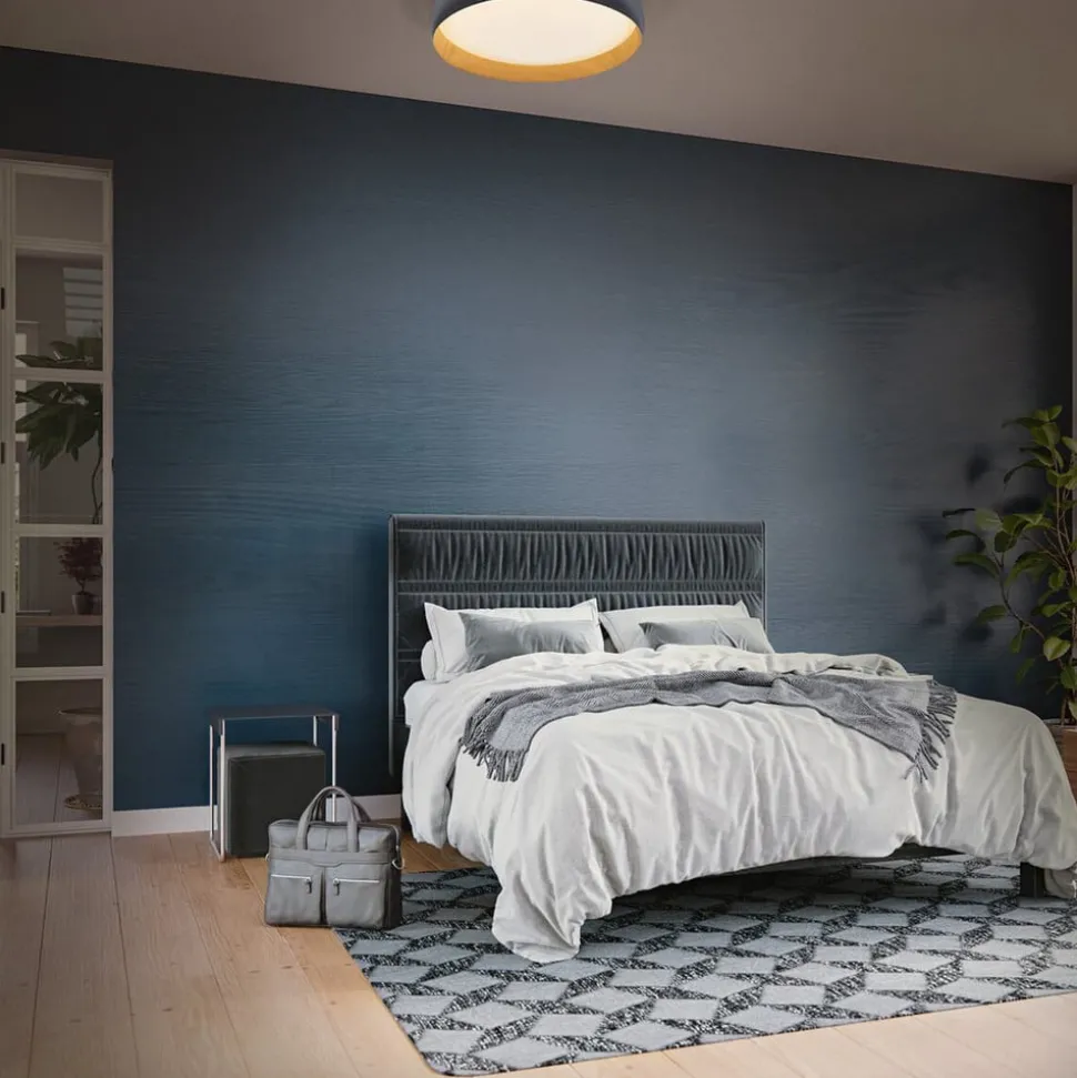 LEDVANCE LED-loftlampe Orbis Livia Ø 30 cm, grå, metal