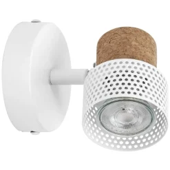LEDVANCE LED-vægspot Cork, GU10, dæmpbar, hvid