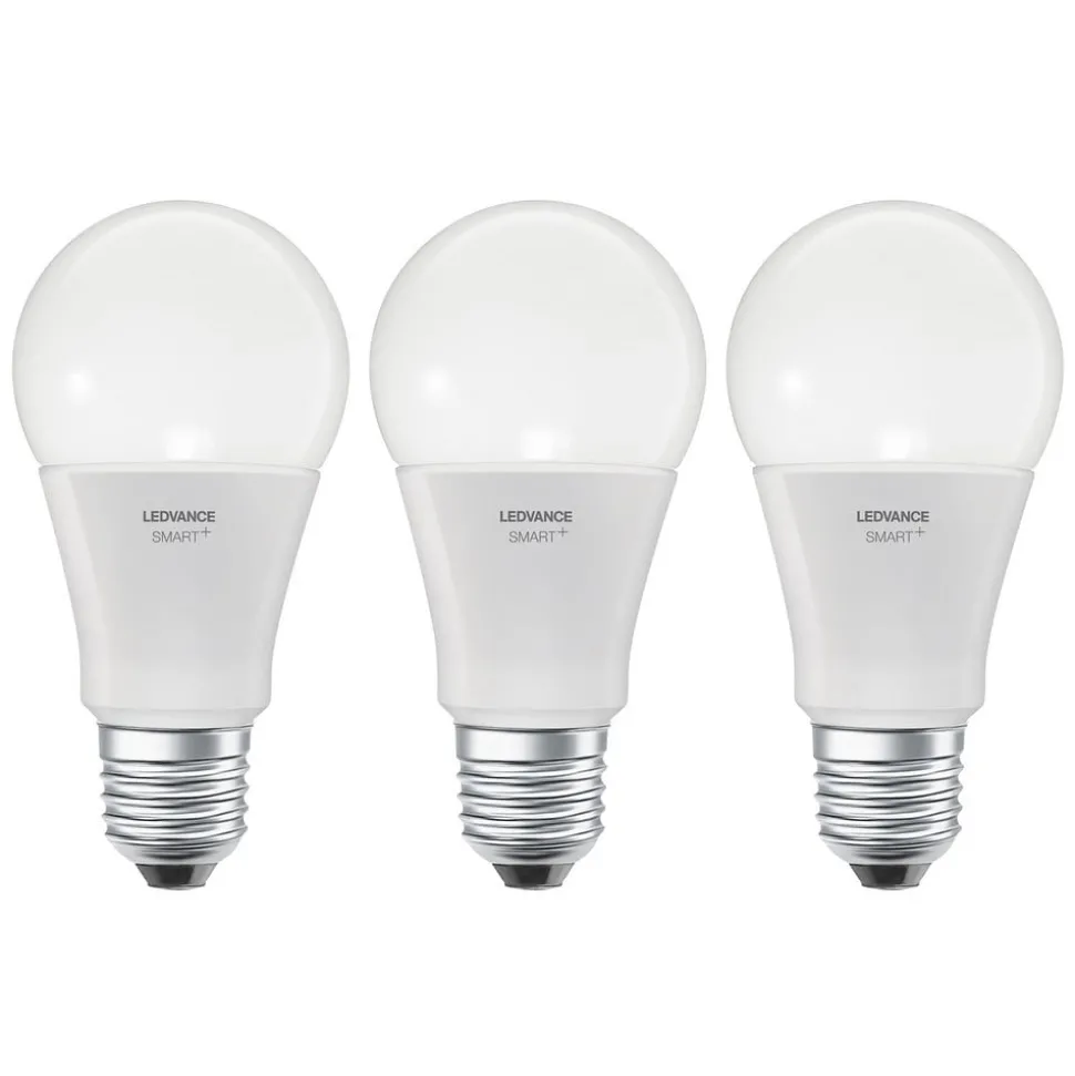 LEDVANCE SMART+ WiFi E27 9 W Classic CCT 3 stk