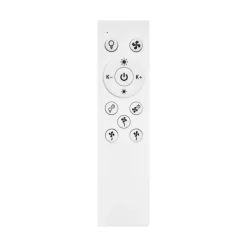 LEDVANCE SMART+ WiFi LED-loftventilator, cylinder