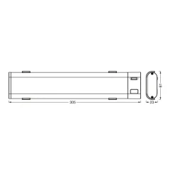 LEDVANCE SMART+ WiFi Linear Slim LED-lampe